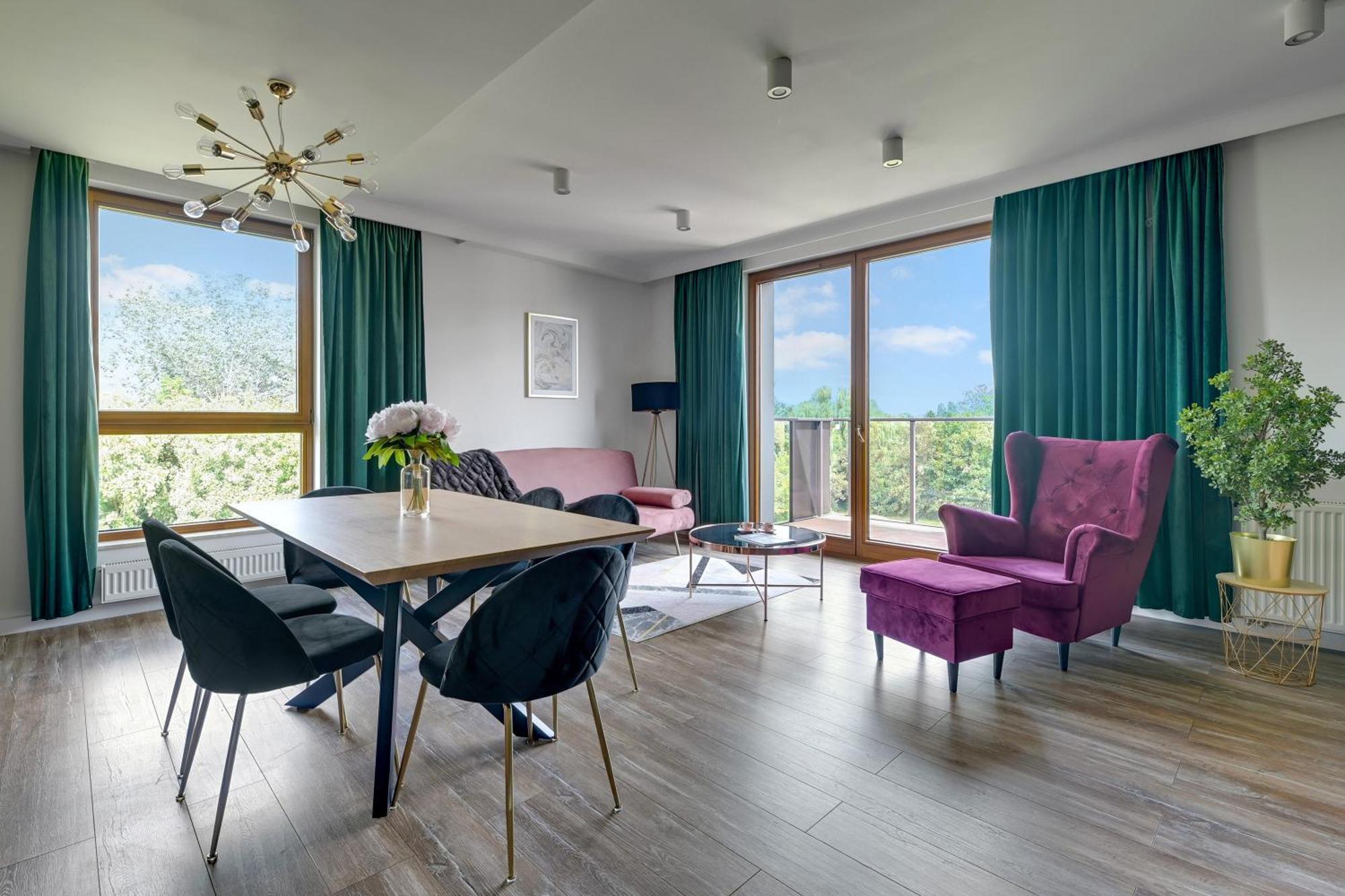 Front Park Apartments With Parking By Lion Apartments Гданск Екстериор снимка
