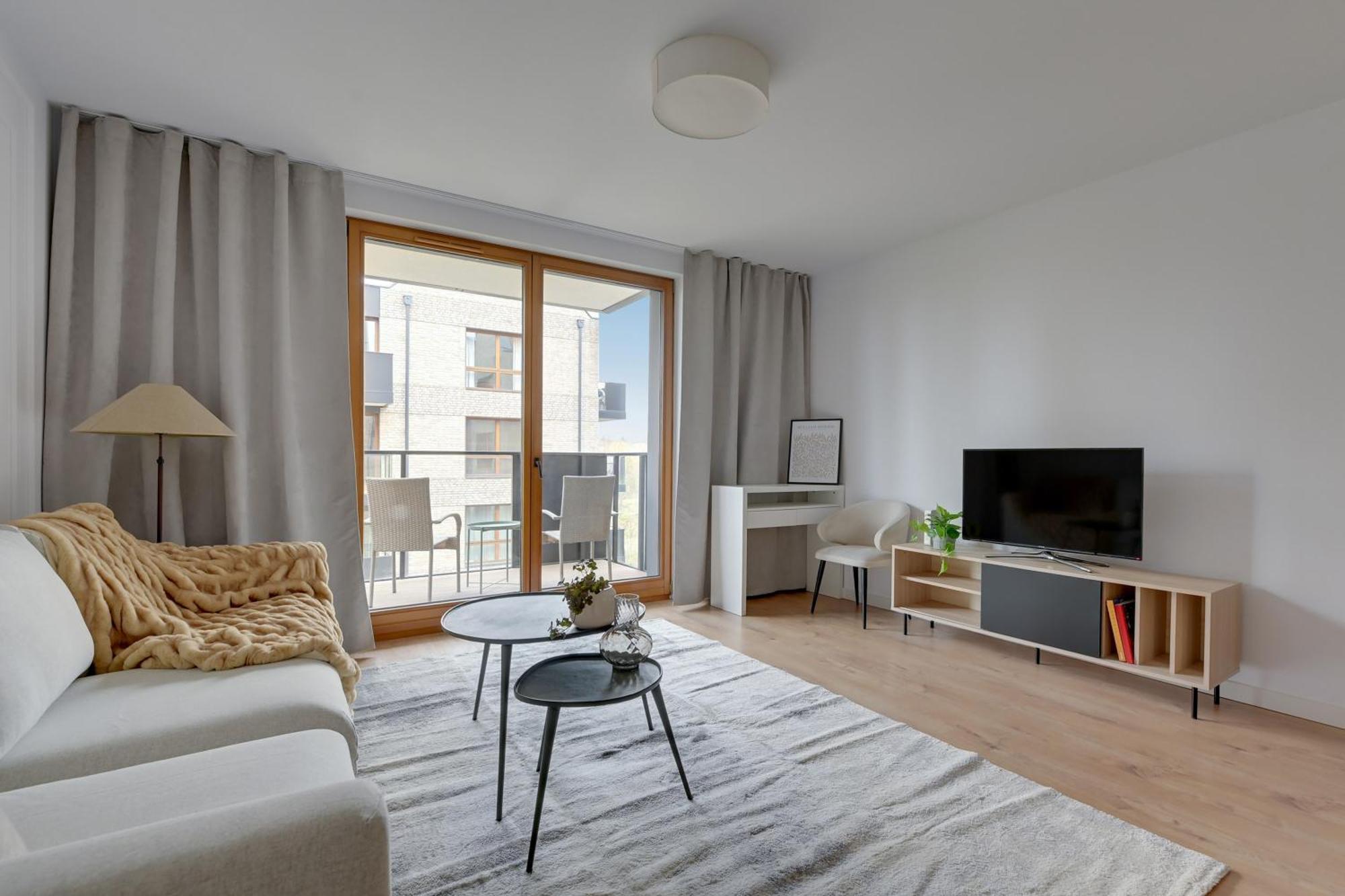 Front Park Apartments With Parking By Lion Apartments Гданск Екстериор снимка