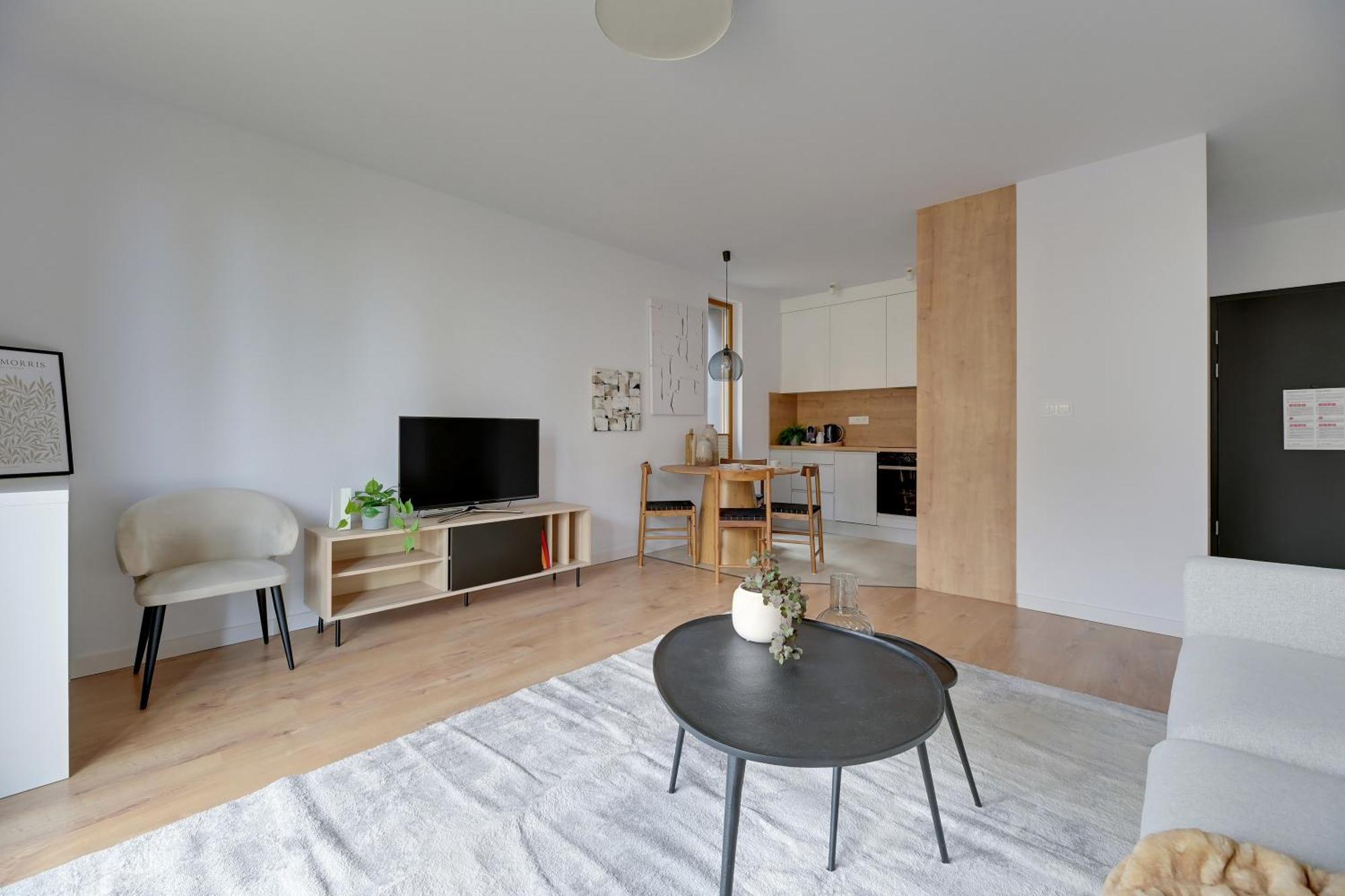 Front Park Apartments With Parking By Lion Apartments Гданск Стая снимка